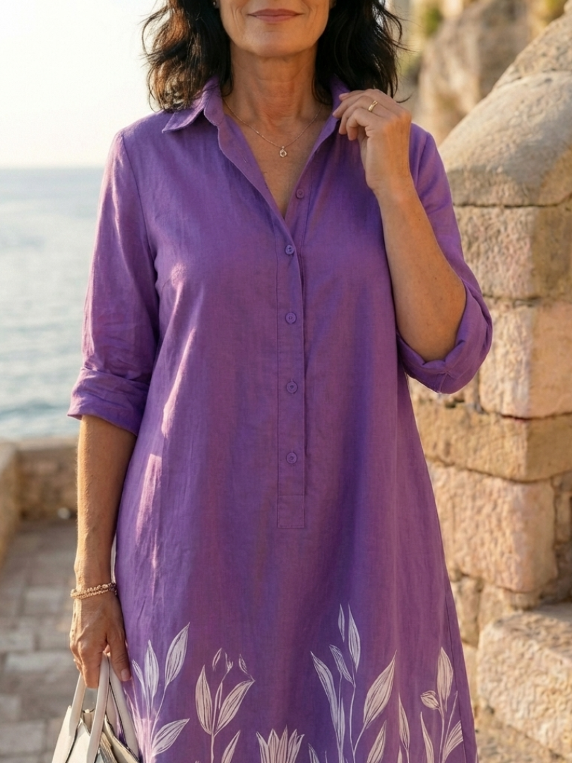 Galatea | Vestido para paseo vespertino por el jardín