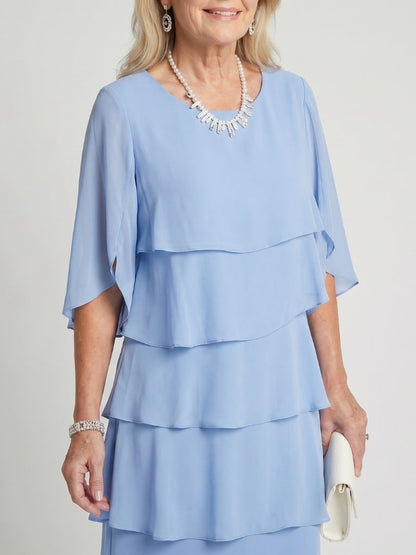 Brent | Vestido midi en capas