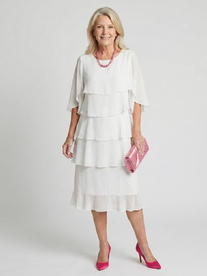 Brent | Vestido midi en capas
