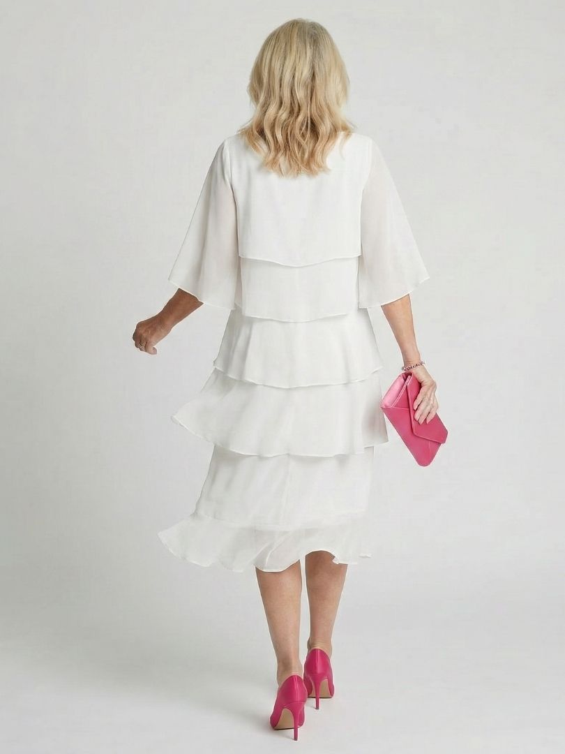 Brent | Vestido midi en capas