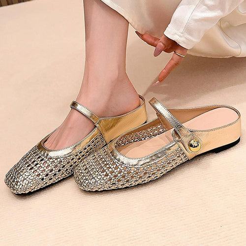 Berta | Mules Mary-Jane Sin Talón